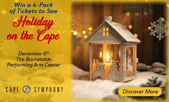 Win a 4-Pack of tickets to see Holiday on the Cape at The Barnstable Performing Arts Center