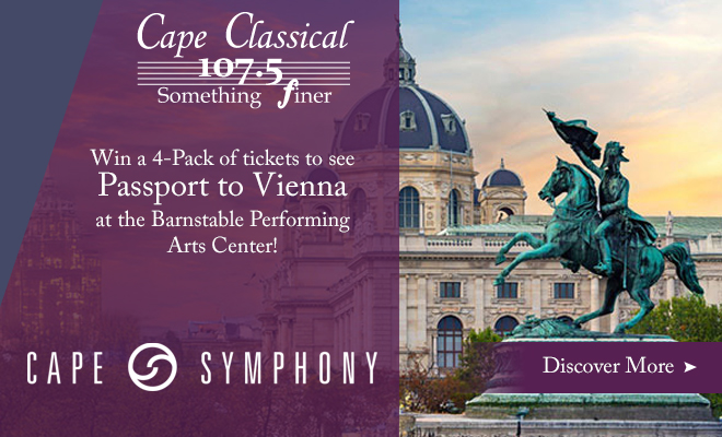 Win a 4-Pack of tickets to see Passport to Vienna at the Barnstable Performing Arts Center!