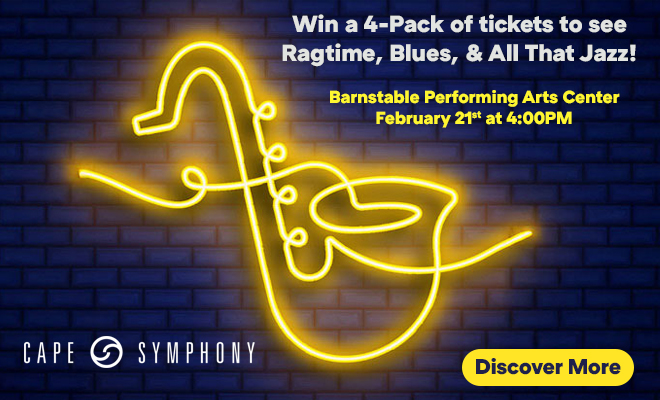 Win a 4-Pack of tickets to see Ragtime, Blues, & All That Jazz at the Barnstable Performing Arts Center!