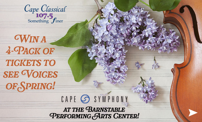 Win a 4-Pack of tickets to see Voices of Spring at the Barnstable Performing Arts Center!